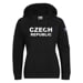FUN HOODY CZECH LADY dámská mikina s kapucí black