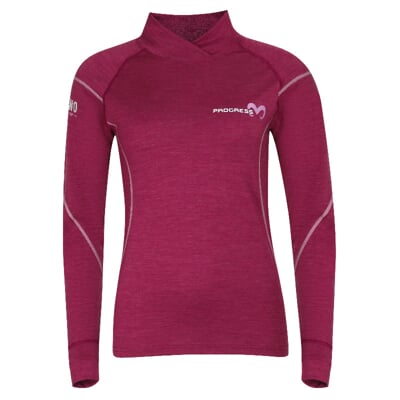 burgundrot melange