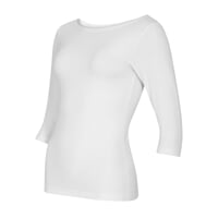 AKINA das Bambus-T-Shirt für Damen weiß