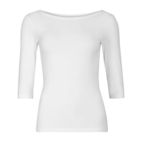 AKINA das Bambus-T-Shirt für Damen weiß