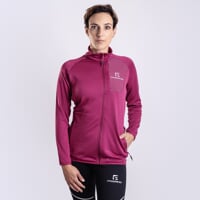 ALBERTA Merino-Jacke für Damen red violet