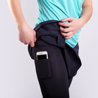 ALERTA 3Q women's sports skirt black
