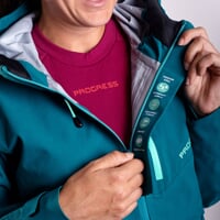 ALPI JKT die Multifunktionsjacke petroleum