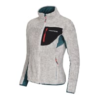ALVA women's stylish jacekt grey melange/petroleum