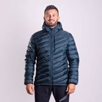 ANCHORAGE die Herren-Steppjacke petroleum