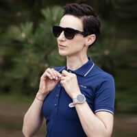 ANETA das Damen-Sportkleid mit Bambus dk.blau