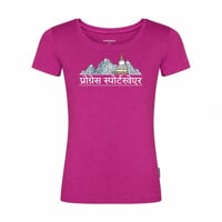 AROMA „NEPAL“ Damen-T-Shirt mit Kaffee-Viskose fuchsia