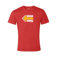 AROMATIC "KCT" das Herren-Outdoor-T-Shirt Terrakotta
