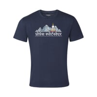 AROMATIC „NEPAL“ Herren-T-Shirt mit Kaffee-Viskose navy