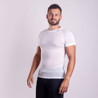 BA NKR das Herren-Funktions-T-Shirt Weiss
