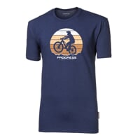 BARBAR "BIKER" men's bamboo T-shirt dk.blue