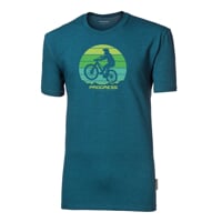 BARBAR "BIKER" men's bamboo T-shirt petroleum
