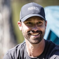 BASEBALL CAP "PROGRESS" black