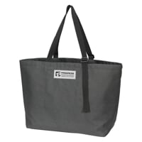 BEACH BAG taška šedý melír