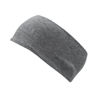 D BHB wide headband with bamboo grey melange