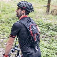 BIKER 5 schwarz/rot