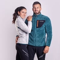 BJORN men's full-zip jacket petroleum