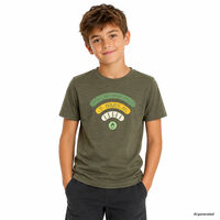 BRAM "SIGNAL" Merino T-Shirt schwarz melnge