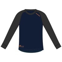 CC NDR Herren Langarm Funktions-T-Shirt anthracite/navy
