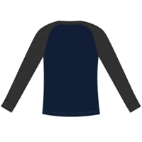 CC NDR Herren Langarm Funktions-T-Shirt anthracite/navy