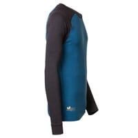 CC NDR mens functional long sleeve T-shirt anthracite/blue