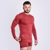 CC TDR Herren Funktions-Langarmshirt Terrakkota