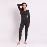 CC TDRZ Damen Funktions-Langarmshirt antrazit