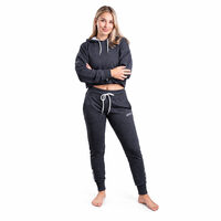 CLAUDIA Bambus-Jogginghose für Frauen anthrazit melange
