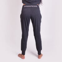 CLAUDIA women's bamboo sweatpants anthracite melange