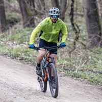 CONDOR der ultraleichte Windbreaker lime/schwarz
