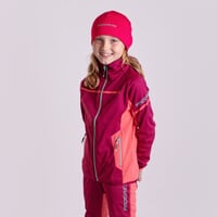 COOLIO JKT Kinder-Softshell-Jacke burgunderrot