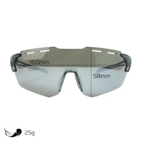 CROSS MRR BLK sports sunglasses black