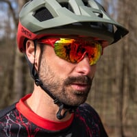 CROSS RED-R RED sports sunglasses shinny red