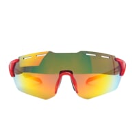 CROSS RED-R RED sports sunglasses shinny red