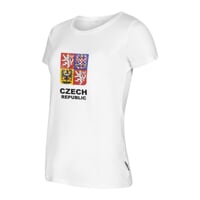 CZECH T-SHIRT LADY Bambus-T-Shirt für Damen weiss