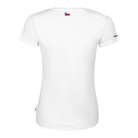CZECH T-SHIRT LADY Bambus-T-Shirt für Damen weiss