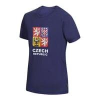 CZECH T-SHIRT MAN Bambus-T-Shirt für Herren blau