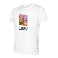 CZECH T-SHIRT MAN Bambus-T-Shirt für Herren weiss