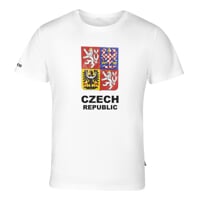 CZECH T-SHIRT MAN Bambus-T-Shirt für Herren weiss
