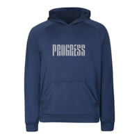 DOSSER das Herren-Kapuzensweatshirt blau