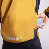 DRAFTIN men's cycling windbreaker sandy/black