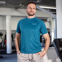 DRIVER das Herren-Sport-T-Shirt petroleum