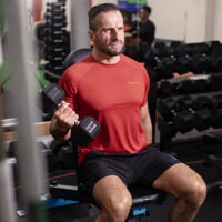 DRIVER das Herren-Sport-T-Shirt rot
