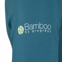 E NDR mens bamboo long sleeve T-shirt green