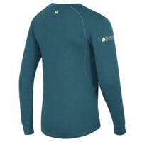 E NDR mens bamboo long sleeve T-shirt green