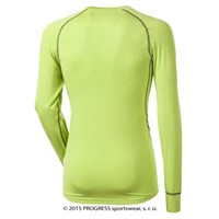 E NDR mens bamboo long sleeve T-shirt Lt.green
