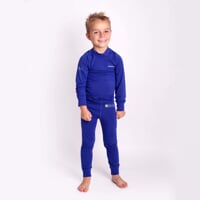 E NDRD kids bamboo long sleeve T-shirt black/yellow sew.