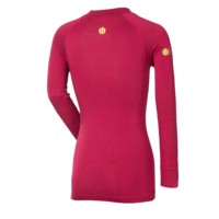 E NDRD kids bamboo long sleeve T-shirt black/yellow sew.