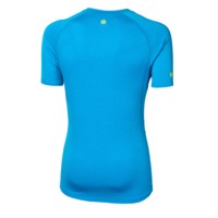E NKR mens bamboo short sleeve T-shirt black/Lt.green sew.