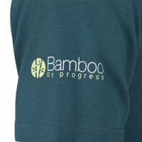 E NKR mens bamboo short sleeve T-shirt green